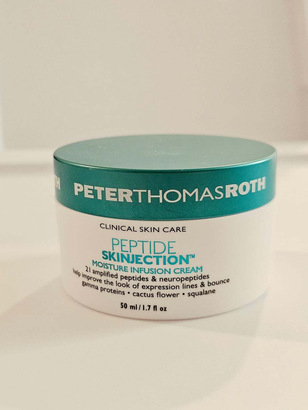 $56 MSRP- Peter Thomas Roth Peptide Skinjection Moisture Infusion Cream 50ml